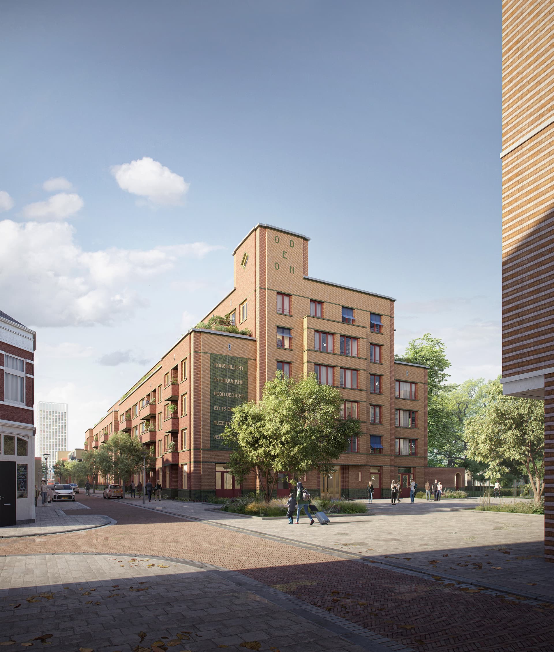 Artist Impression Odeon van de gevel